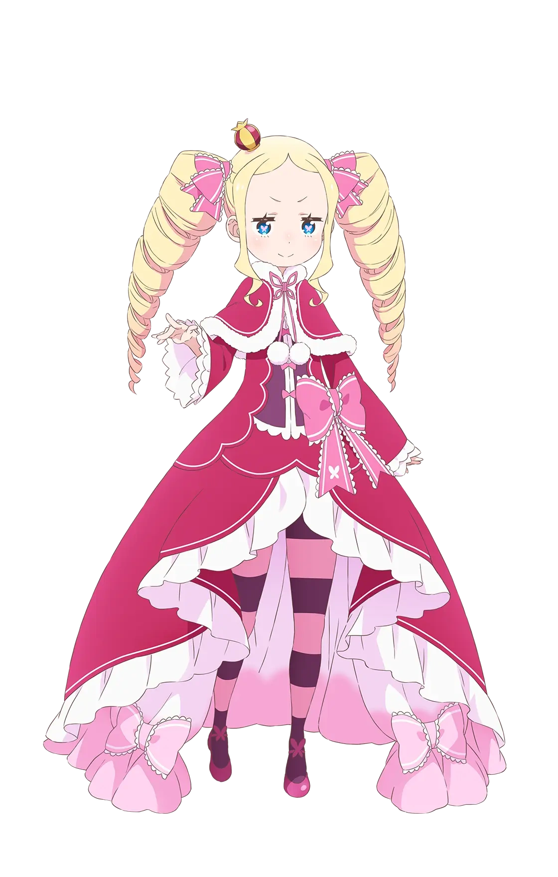 Render de Beatrice com fundo transparente