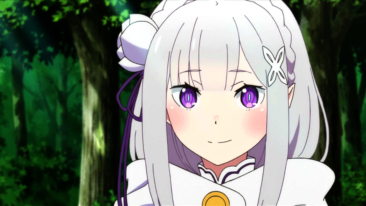 Emilia em um momento mágico