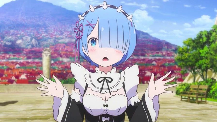 Rem em pose de combate